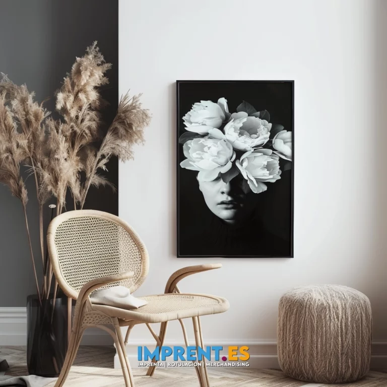 ¡Personaliza tu espacio con nuestro cartel minimalista de peonías en blanco y negro! 🌸🖤 Este diseño elegante y moderno es perfecto para darle un toque de sofisticación a cualquier habitación. Con iluminación ambiental y colores neutros, este cartel se adapta a cualquier estilo de decoración. ¡Explora nuestras opciones de personalización y hazlo tuyo! #CartelPersonalizado #DecoraciónModerna #DiseñoFloral #Peonías #Minimalismo