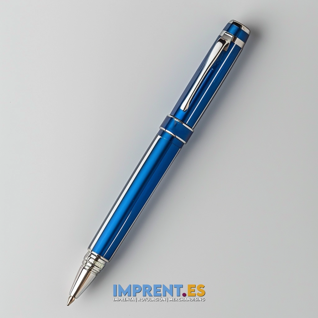 ¡Personaliza tu estilo con nuestro bolígrafo con puntero New Orleans azul! ✨🖊️ Este elegante bolígrafo con detalles plateados es perfecto para destacar tu marca o regalar a tus clientes. ¡Explora nuestras opciones de personalización y haz que tu marca se destaque! #BolígrafoPersonalizado #MarketingDigital #ImprentaPersonalizada