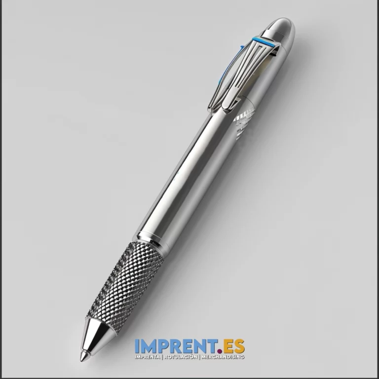 ¡Personaliza tus bolígrafos New St. Petersburg con el logo de tu empresa y haz que tu marca destaque! 🖊️✨ Con cuerpo de metal plateado y tinta azul, estos bolígrafos son perfectos para regalar a clientes o empleados. ¡Explora nuestras opciones de personalización y haz que tu marca brille! #BolígrafosPersonalizados #MarketingDeMarca #RegalosCorporativos