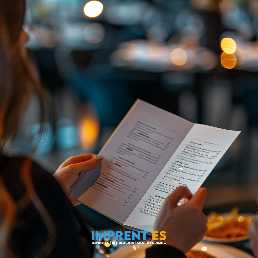 "¡Personaliza tu menú con nosotros! 🎨🍽️ ¿Quieres que tu restaurante se destaque? Con nuestros menús personalizados, podrás impresionar a tus clientes desde el primer vistazo. 🌟 Nuestros menús son elegantes, modernos y completamente personalizables. ¡Añade tu logotipo, elige tus colores y fuentes favoritas, y haz que tu marca brille! ✨ Con una impresión de alta calidad y un diseño cinematográfico, tus menús serán la envidia de la competencia. 📸 ¡Explora nuestras opciones de personalización y haz que tu restaurante se destaque! #MenúsPersonalizados #ImpresiónDeAltaCalidad #DiseñoModerno"