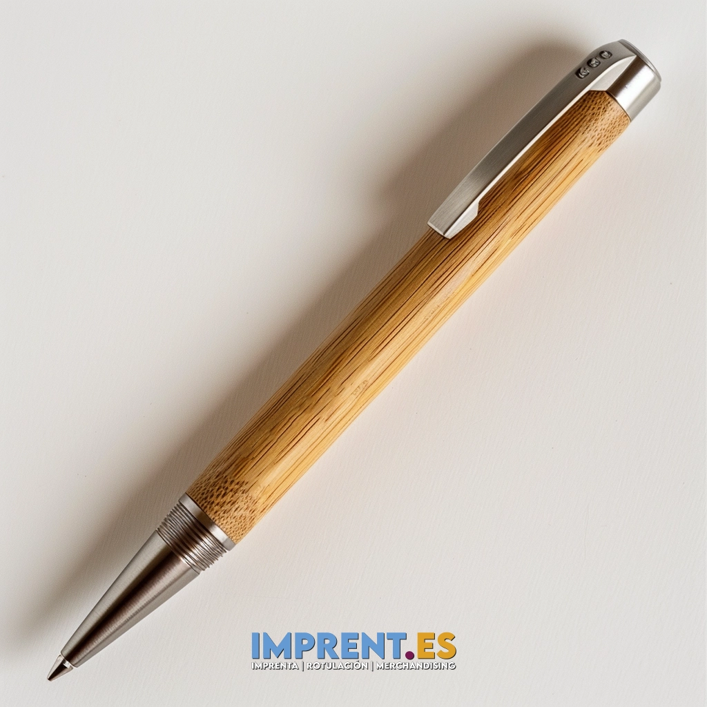 ¡Personaliza tu estilo con nuestro bolígrafo de madera New Brentwood! 🌟🖊️ Con su diseño elegante y la posibilidad de agregar tu propio logotipo o nombre, este bolígrafo es perfecto para regalos corporativos o simplemente para añadir un toque personal a tu escritura. 🎁🌳 ¡Explora nuestras opciones de personalización y haz que este bolígrafo sea verdaderamente tuyo! #BolígrafoPersonalizado #RegalosCorporativos #EstiloPersonalizado