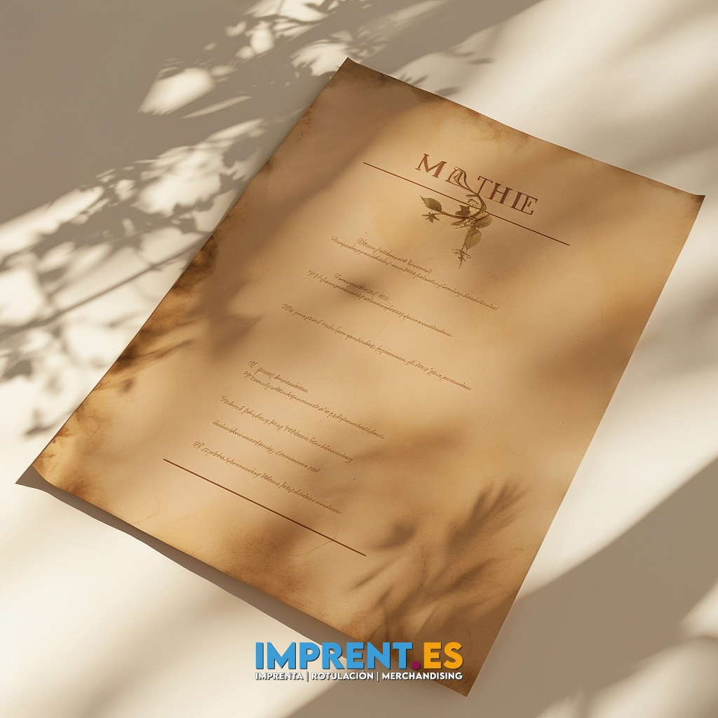 ¡Personaliza tu mesa con estilo y conciencia ecológica! 🌿 Nuestros manteles de papel reciclado son la opción perfecta para darle un toque único a tus comidas y eventos especiales. 🍽️ Con un diseño elegante y con clase, este mantel sobre un fondo beige con sombras de plantas le dará un toque de sofisticación a tu mesa. Además, su textura ligeramente desgastada y el suave efecto de sombra lo hacen aún más especial. ¡Explora nuestras opciones de personalización y haz que cada comida sea única! #MantelPersonalizado #PapelReciclado #DecoraciónDeMesa #EcoFriendly #ImprentaPersonalizada