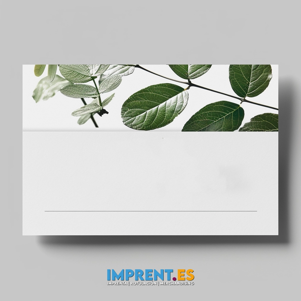 ¡Personaliza tus propias postales ecológicas con nuestra tarjeta de papel reciclado! 🌿🌍 Con un fondo blanco y adornada con hojas verdes, esta tarjeta ofrece un toque orgánico y fresco para tus diseños. Utiliza colores suaves para una estética limpia que se adapta perfectamente a tarjetas de presentación o postales. ¡Explora nuestras opciones de personalización y crea algo único! #PapelReciclado #DiseñoEcológico #PersonalizaciónCreativa