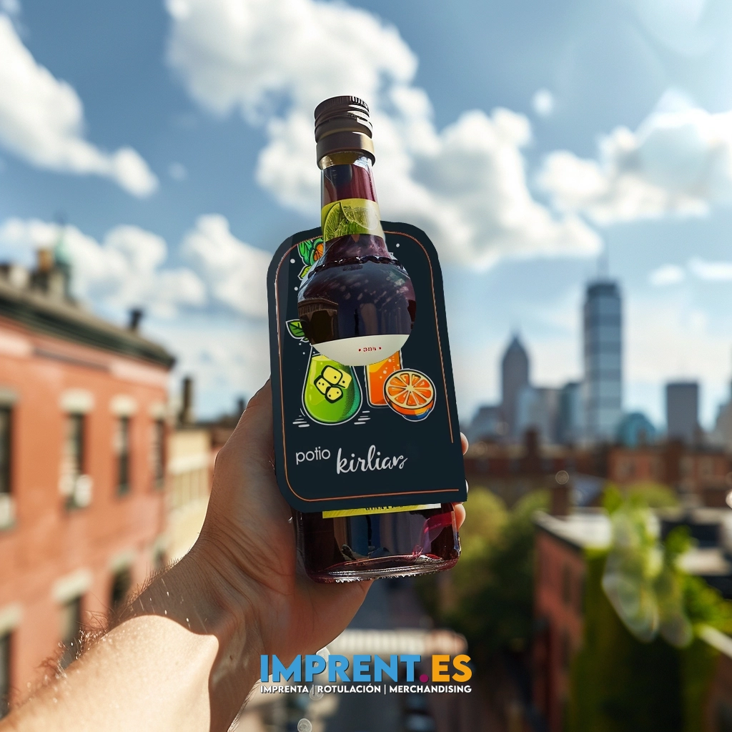 ¡Personaliza tu botella con nuestro colgador de botella New Amsterdam! 🍏🥭🍊 Dale un toque único a tu botella con este accesorio personalizado que resalta el diseño de tu etiqueta. Perfecto para regalos, eventos especiales o simplemente para añadir un toque de estilo a tu botella favorita. ¡Explora todas las opciones de personalización y haz que tu botella sea única! #ColgadorDeBotella #Personalizado #DiseñoÚnico #RegalosPersonalizados #NewAmsterdam #ImprentaPersonalizada