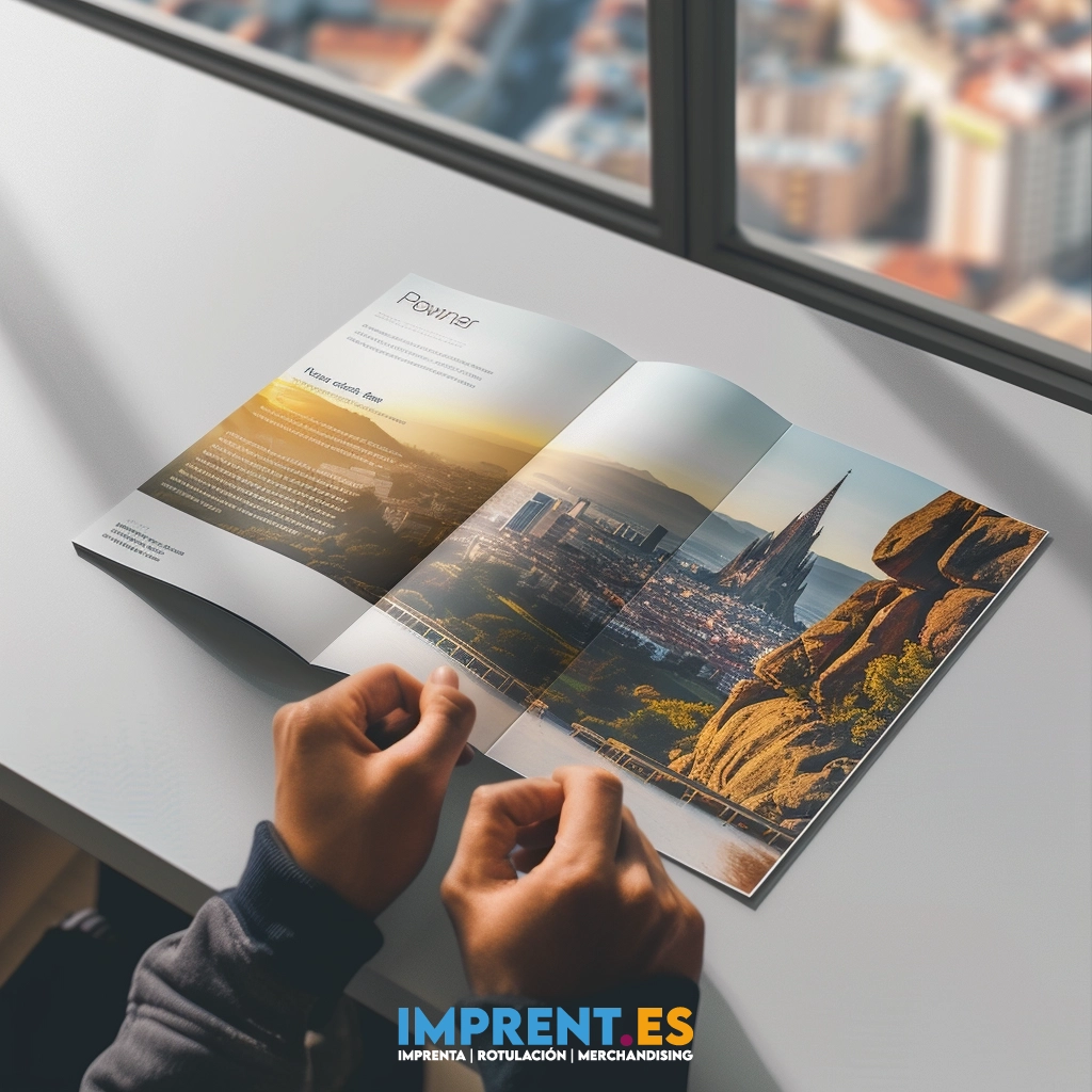 ¡Personaliza tu tríptico con nosotros! 🎨🖨️ Dale vida a tus ideas con nuestra maqueta realista de tríptico, perfecta para mostrar tus diseños en un entorno urbano al amanecer. 🌇🌅 Con fotografías de alta calidad y detalles de diseño gráfico, podrás crear un producto único y llamativo. ¡Explora todas las opciones de personalización y haz que tu tríptico destaque! #ImpresiónPersonalizada #DiseñoGráfico #MaquetaTríptico #MarketingDigital